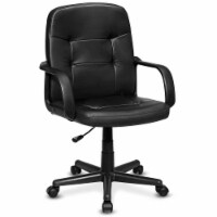 Costway Ergonomic Mid-Back Executive Office Chair Swivel Computer Desk Task Chair New Perspective: Main