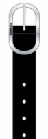 Steve Madden Oval Buckle Belt - Black Perspective: Main