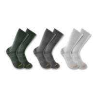 Carhartt Midweight L Cotton-Tencel Comfort Crew Sock Variety Pack Perspective: Main