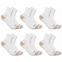Carhartt Midweight L Quarter Sock Multipack - White Perspective: Main