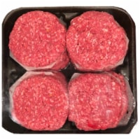 Harris Teeter 100% Natural Angus Beef Patties Perspective: Main