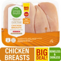 Simple Truth All Natural Boneless Skinless Family Pack Fresh Chicken Breast