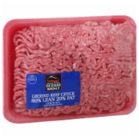 Harris Teeter 80% Lean Ground Beef Chuck Perspective: Main