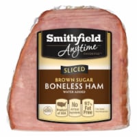 Smithfield® Anytime Favorites™ Sliced Brown Sugar Bonless ham
