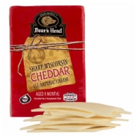 Boar's Head Sharp Wisconsin Cheddar Cheese Fresh Sliced Deli Cheese