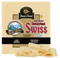 Boar's Head Switzerland Swiss Cheese Fresh Sliced Deli Cheese