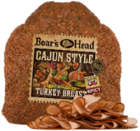 Boar's Head Cajun Style Smoked Oven Roasted Turkey Fresh Sliced Deli Meat