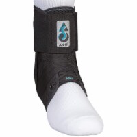 ASO Speed Lacer Black Ankle Brace Medium 12-13  Ankle Circumf. Lace Up for the Foot 223614