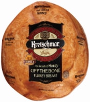 Kretschmar Off the Bone Honey Roasted Turkey Breast Fresh Sliced Deli Meat