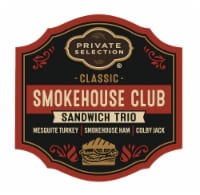 Private Selection Grab & Go Smoked Club Trio Fresh Sliced Deli Meat