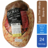 Cook's Super Trim Whole Bone-In Ham (Limit 2 at Sale Retail)