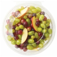 Fresh Cut Apples & Grapes Bowl