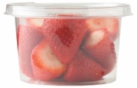Fresh Cut Strawberries Cup