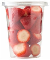 Fresh Cut Strawberries Cup