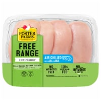 Foster Farms Free Range Simply Raised Boneless Skinless Thin-Sliced Chicken Breast Fillets