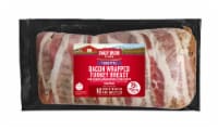 Shady Brook Farms® Turketta Bacon Wrapped Seasoned Turkey Breast Perspective: Main