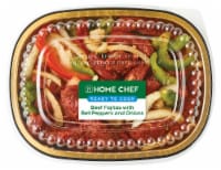 Home Chef Beef Fajitas with Bell Peppers and Onions