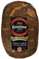 Kretschmar Off the Bone Herb & Garlic Chicken Breast Fresh Sliced Deli Meat
