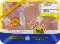 Miller Poultry Boneless Skinless Fresh Chicken Thighs
