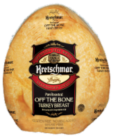 Kretschmar Oven Roasted Off the Bone Turkey Breast Fresh Sliced Deli Meat