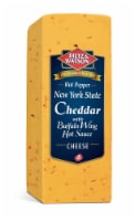 Dietz & Watson Sliced Hot Pepper Chedder Cheese with Buffalo Wing Hot Sauce Fresh Sliced Deli Cheese