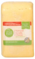 Simple Truth™ Natural Gouda Cheese Fresh Sliced Deli Cheese Perspective: Main