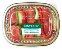 Home Chef Beef Kabobs with Onion & Bell Pepper Perspective: Main