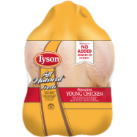 Tyson All Natural Whole Fresh Chicken