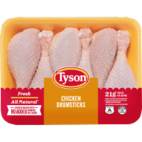 Tyson All Natural Fresh Chicken Drumsticks