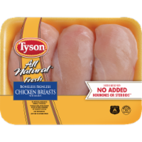 Tyson All Natural Boneless Skinless Fresh Chicken Breast