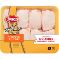 Tyson® All Natural Fresh Chicken Thighs Perspective: Main