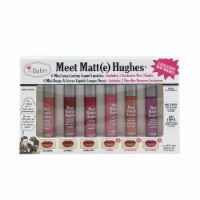 TheBalm Meet Matt(e) Hughes 6 Mini Long Lasting Liquid Lipsticks Kit  Vol. 3 6x1.2ml/0.04oz