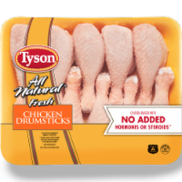 Tyson® All Natural Fresh Chicken Drumsticks Perspective: Main
