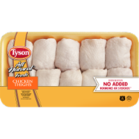Tyson All Natural Fresh Chicken Thighs