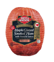 Dietz & Watson Sliced Maple Glazed Smoked Ham Fresh Sliced Deli Meat