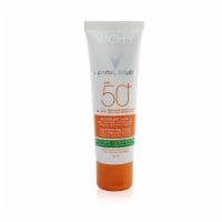 Vichy Capital Soleil Mattifying 3In1 Daily Shine Control Care SPF 50  Protects, Absorbs, Cont