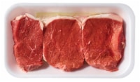 Beef Choice Eye of Round Steak (About 3 per Pack)