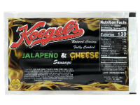 Koegel's Jalapeno & Cheese Sausages Perspective: Main