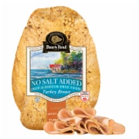 Boar's Head No Salt Added Oven Roasted Turkey Breast Fresh Sliced Deli Meat