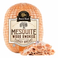 Boar's Head Mesquite Wood Smoked Turkey Breast Fresh Sliced Deli Meat