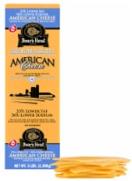 Boar’s Head Lower Fat & Lower Sodium American Cheese Yellow Perspective: Main