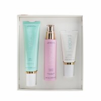 Kora Organics 3 Step System  Dry Skin: Cream Cleanser 100ml + Balancing Rose Mist 100ml + Hyd