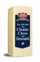 Dietz & Watson Sliced New York State Aged Cheddar Cheese with Horseradish Fresh Sliced Deli Cheese