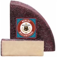 Sartori Merlot Bellavitano Cheese (sold in ½ pound units)