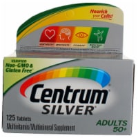 Centrum® Silver® Adults 50 + Complete Multivitamin / Multimineral Supplement Tablets Perspective: Main