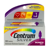 Centrum® Silver® Women's 50+ Multi-Vitamin Tablets Perspective: Main