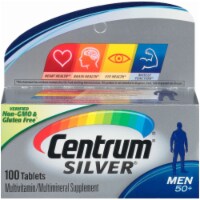 Centrum® Silver® Men's 50+ Multi-Vitamin Tablets Perspective: Main