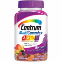 Centrum® MultiGummies® Women Natural Fruit Flavored Multivitamin & Multimineral Supplement Perspective: Main