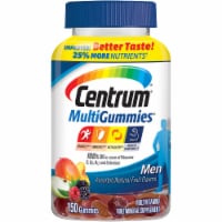 Centrum® MultiGummies® Assorted Natural Fruit Flavored Men Multivitamin Gummies