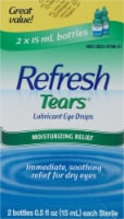Refresh Tears Moisturizing Relief Lubricant Eye Drops